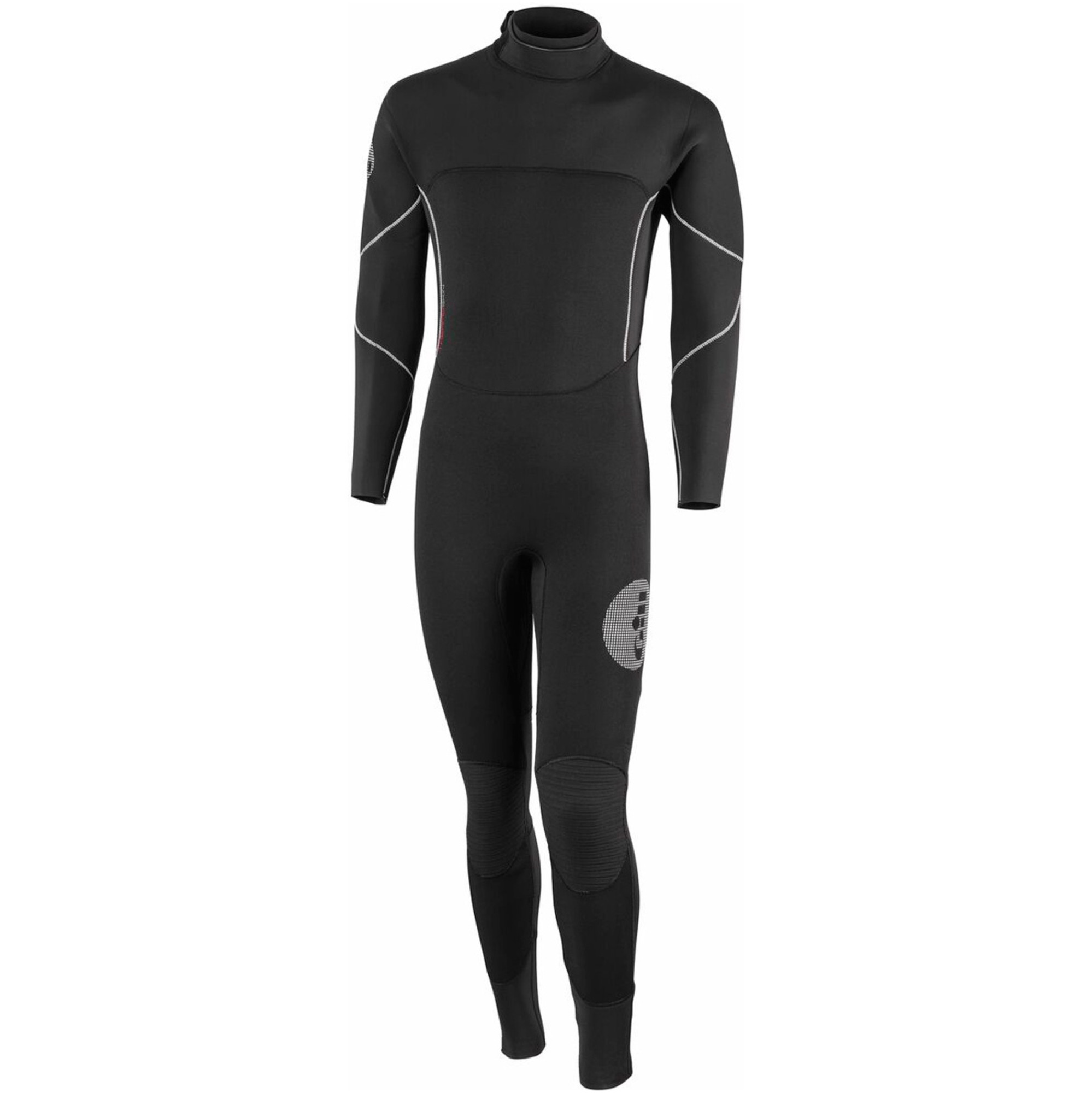 2021 Gill Thermoskin 5/3mm GBS Dinghy Wetsuit in Black 4609 Wetsuits