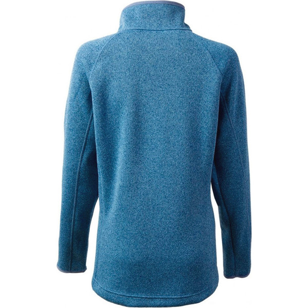 Gill Womens Knit Fleece in Blue Melange 1491W Sailing Sailing