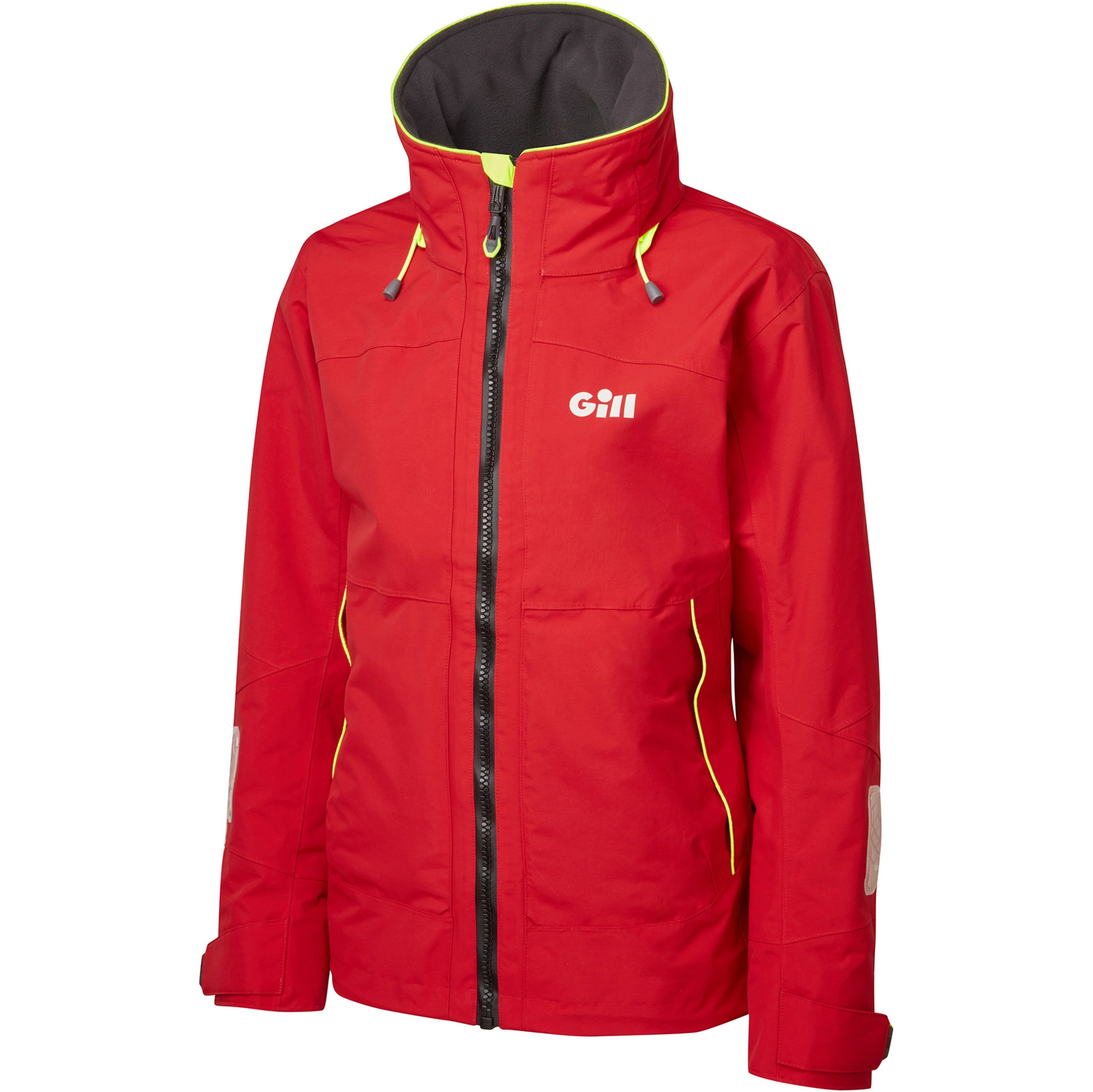 2023 Gill Womens OS3 Coastal Jacket OS32JW Red Sailing Sailing