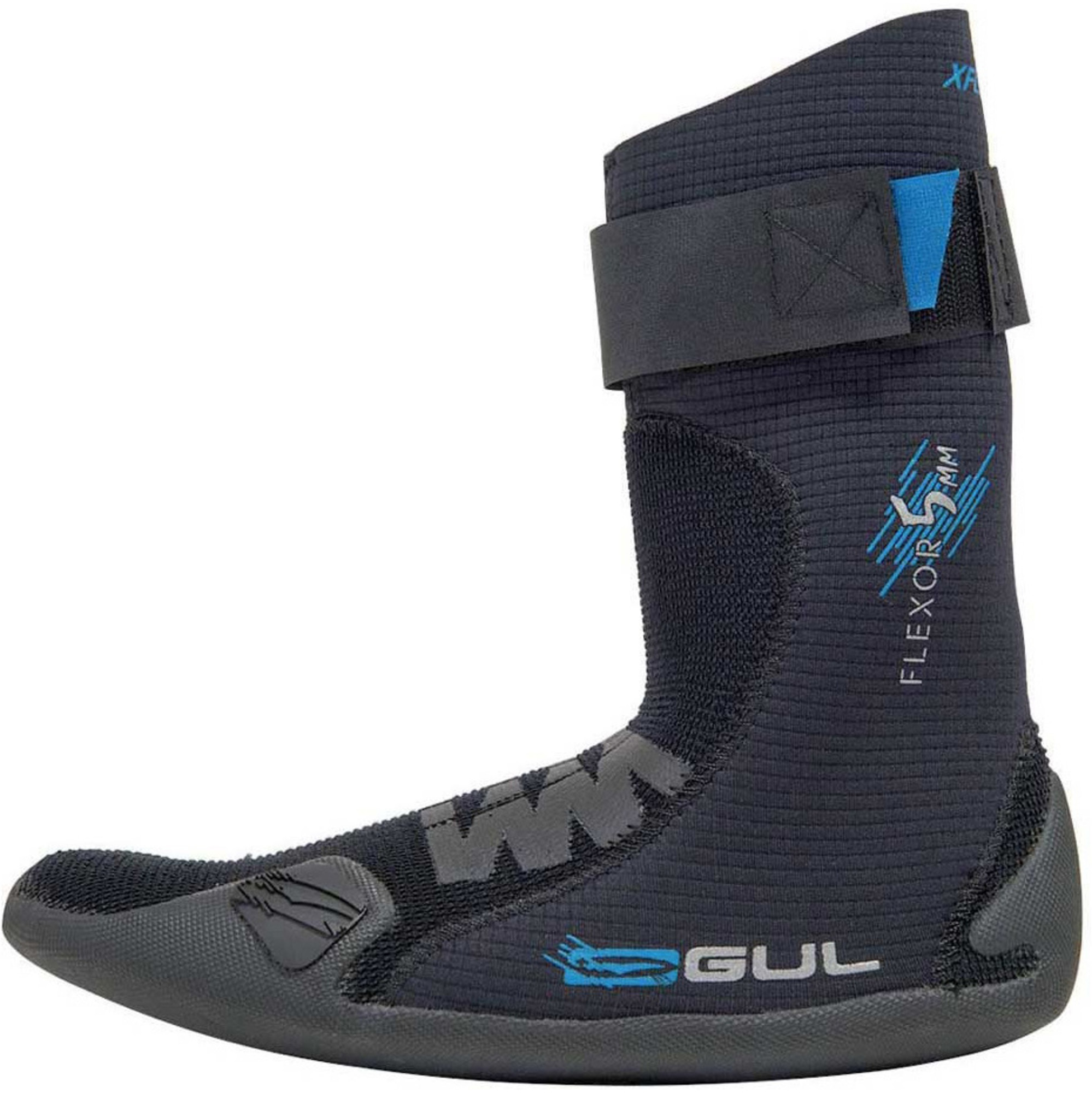 Gul 5mm Flexor Split Toe Wetsuit Boots BO1300A9 Black Wetsuits