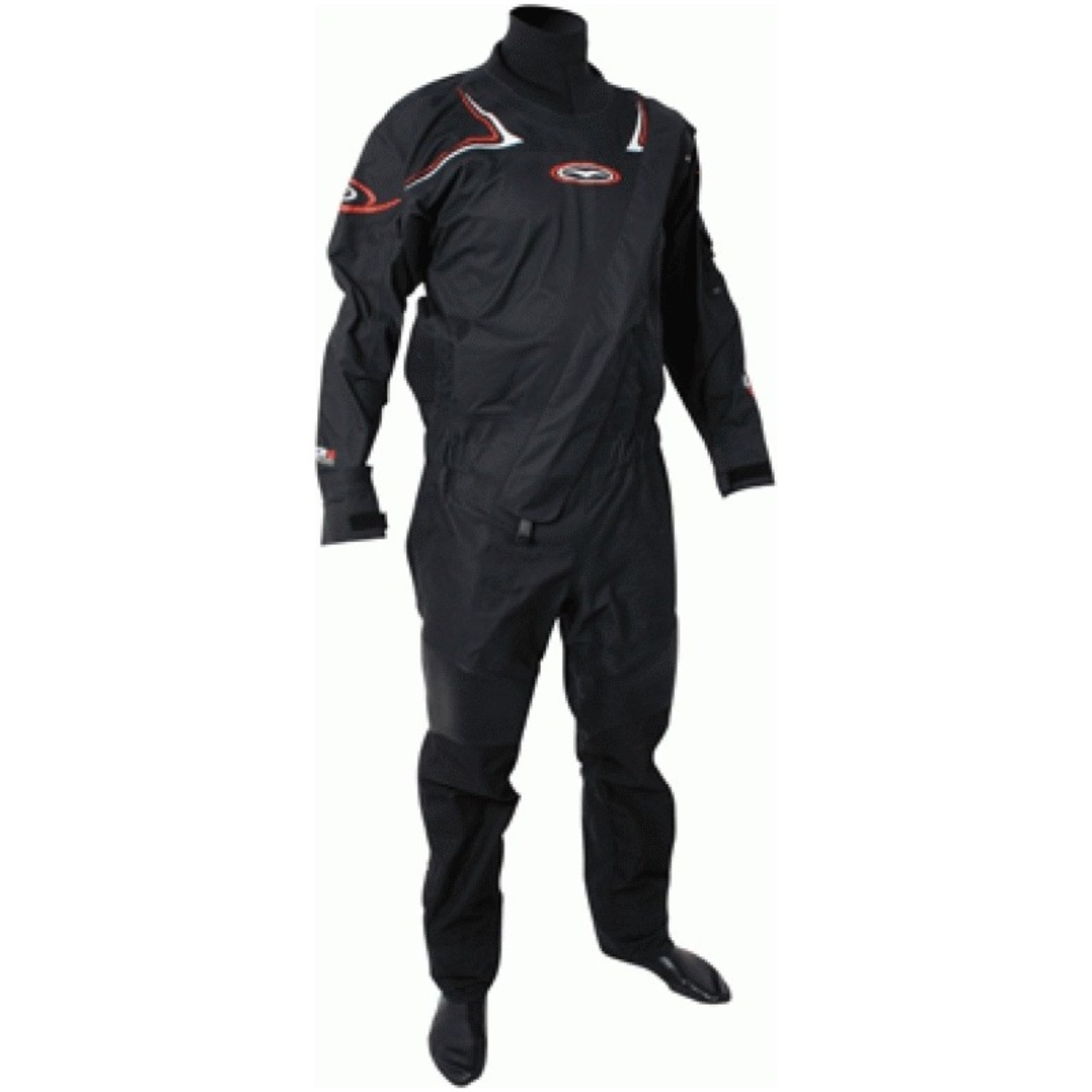 Gul Code Zero Drysuit in Black Free Underfleece GM0314 - Drysuits - All ...