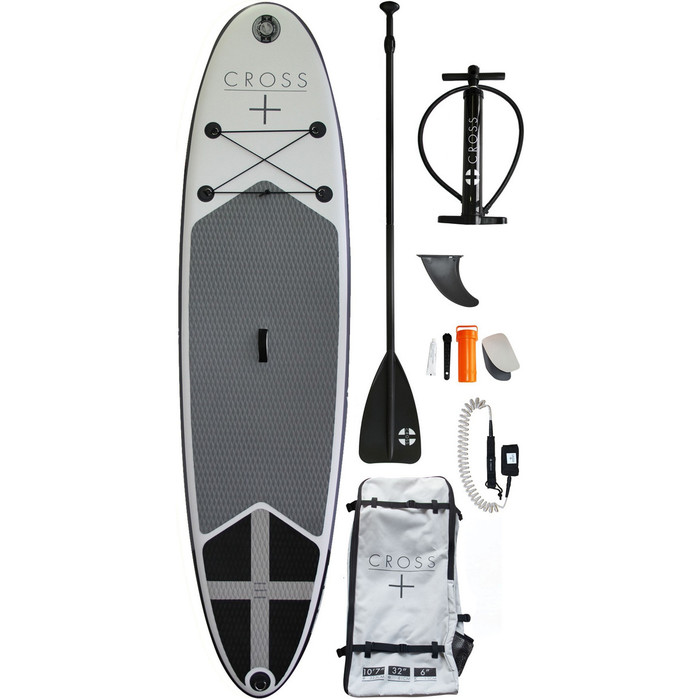 2024 Gul Cross 10'7 Inflatable SUP Board Package CB0029-B4