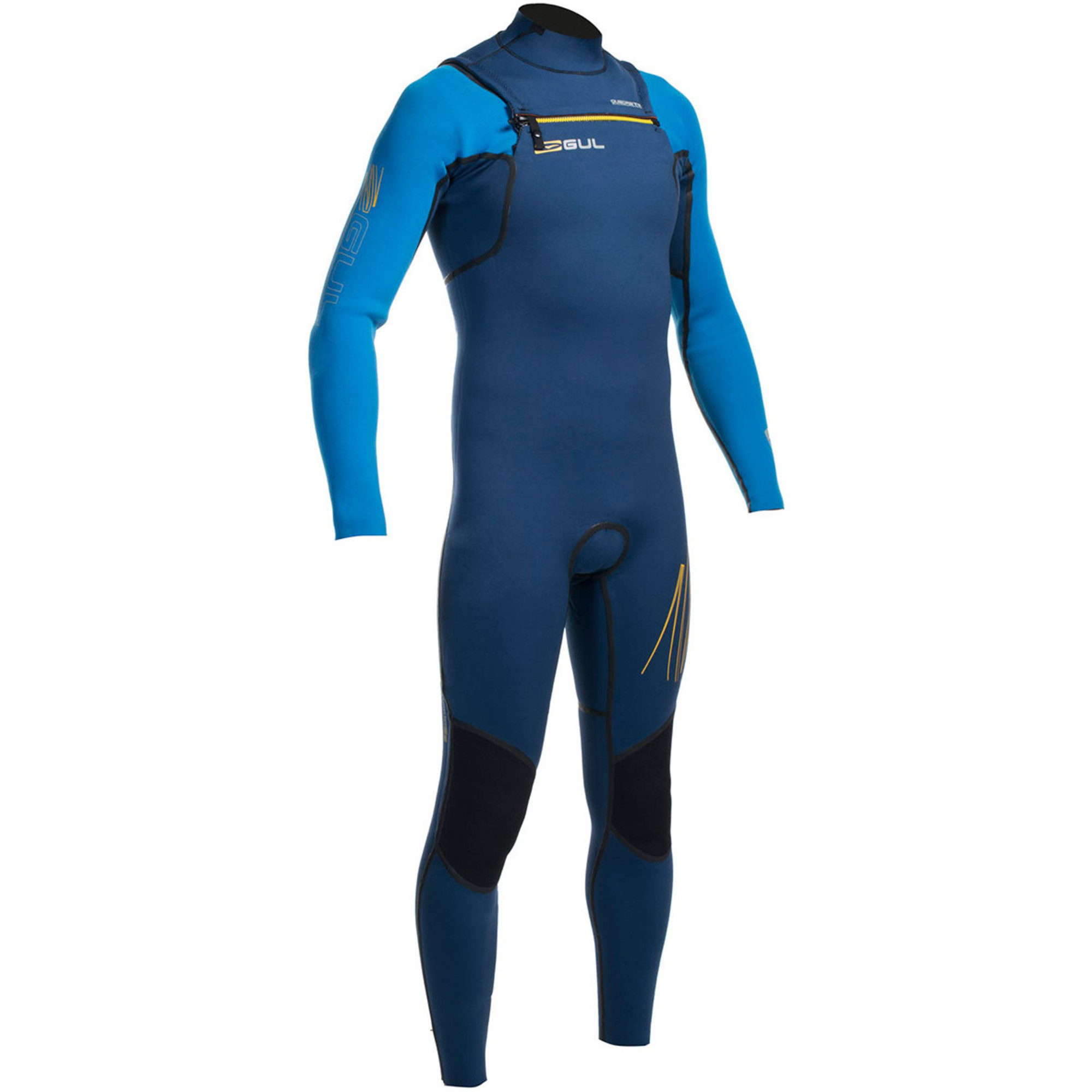 Gul Flexor 3 Chest Zip 3/2mm Wetsuit BLUE / ELECTRIC BLUE FX1205 Wetsuits 3mm Wetsuit Outlet