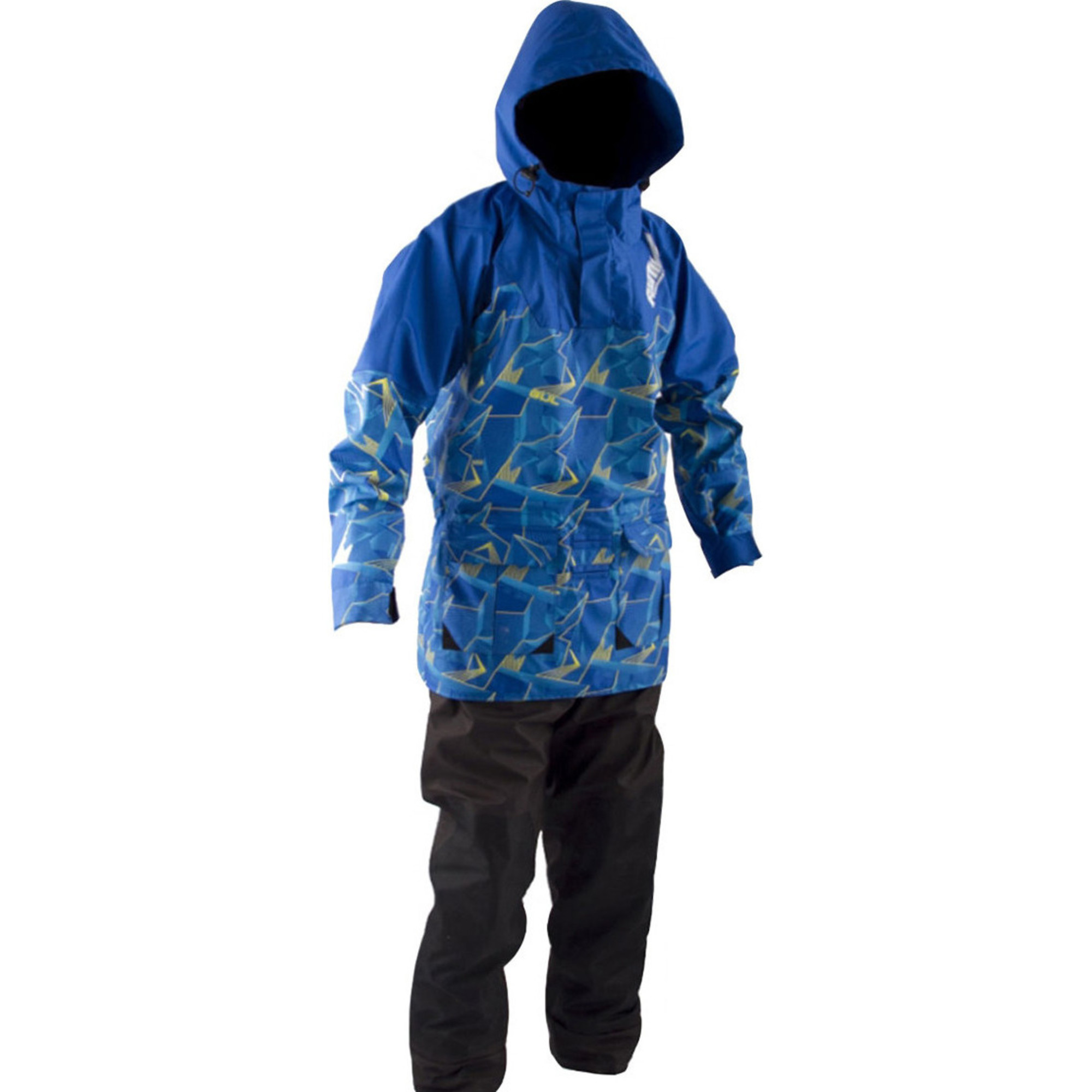 2014 Gul Fugitive Drysuit With Relief Zip in Royal Blue/Black SK0009