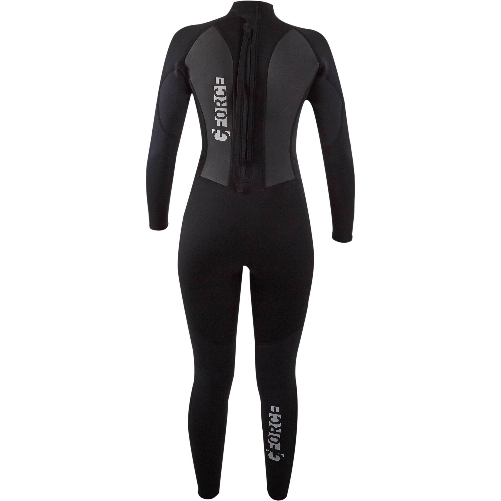 2023 Gul Junior Girls GForce 3mm Flatlock Wetsuit GF1308B7 Black