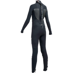 Gul Response 3/2mm Junior Flatlock Wetsuit in Black RE1322-A9 - 2nd