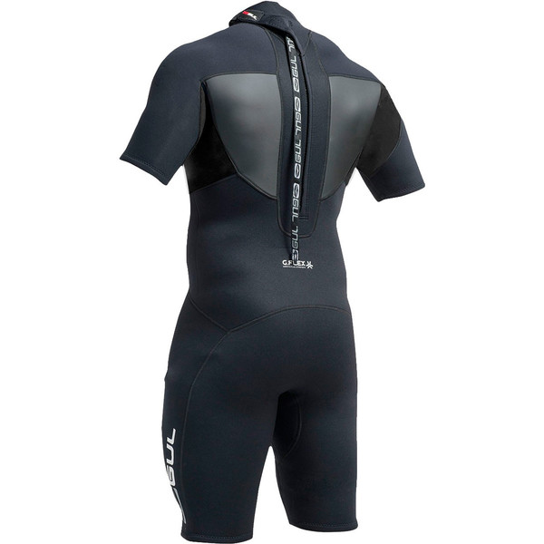 Gul Response 3/2mm Mens Shorty Wetsuit Black RE3319A9 Wetsuits