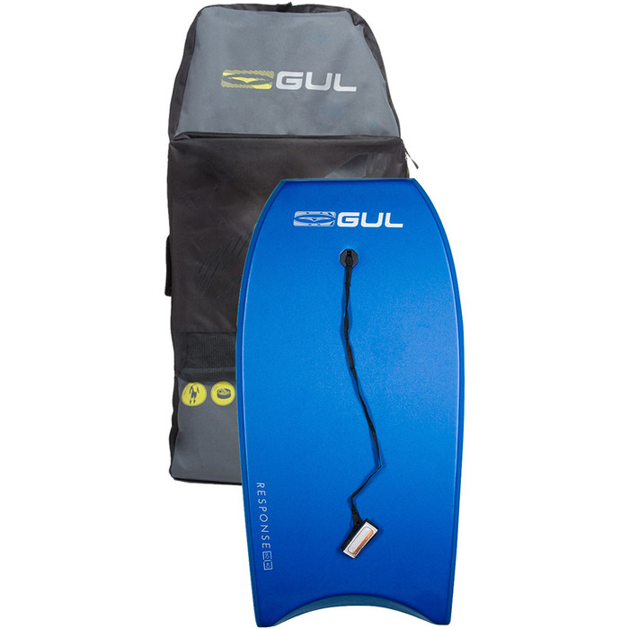 2020 Gul Response Adult 42 Bodyboard BLUE & Arica Board Bag Bundle Offer