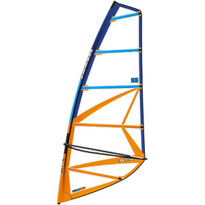 2019 STX Inflatable Windsurf 280 Stand Up Paddle Board & HD2 5.5M Rig Package Blue / Orange 70635