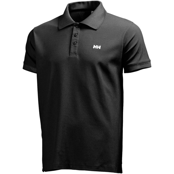 2022 Helly Hansen Driftline Polo Shirt BLACK 50584