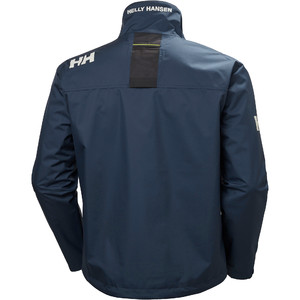 2019 Helly Hansen Hooded Crew Mid Layer Jacket Graphite Blue 33874