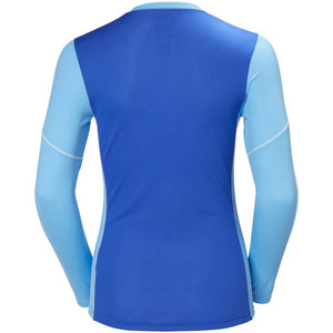 Helly Hansen Womens Lifa Active Light Long Sleeve T Shirt Olympian Blue 48369