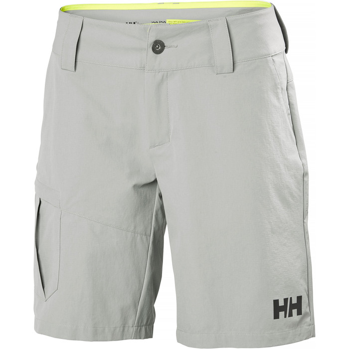2024 Helly Hansen Womens QD Cargo Shorts Grey Fog 33942
