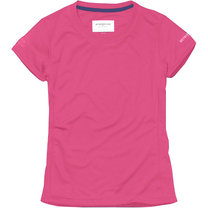 Henri Lloyd Ladies Atmosphere T Shirt in CNY Pink Y30255