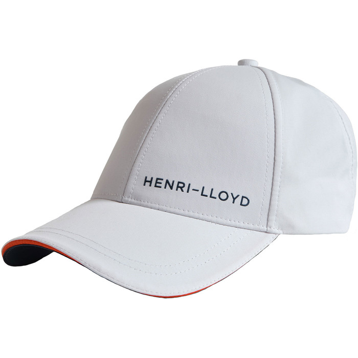 2024 Henri Lloyd Mens Fremantle Stripe Cap Cloud White P191307014
