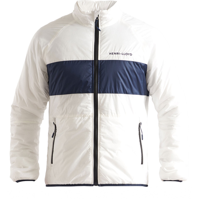 2020 Henri Lloyd Mens Maverick Liner Mid Layer Jacket P201110054 - Cloud White
