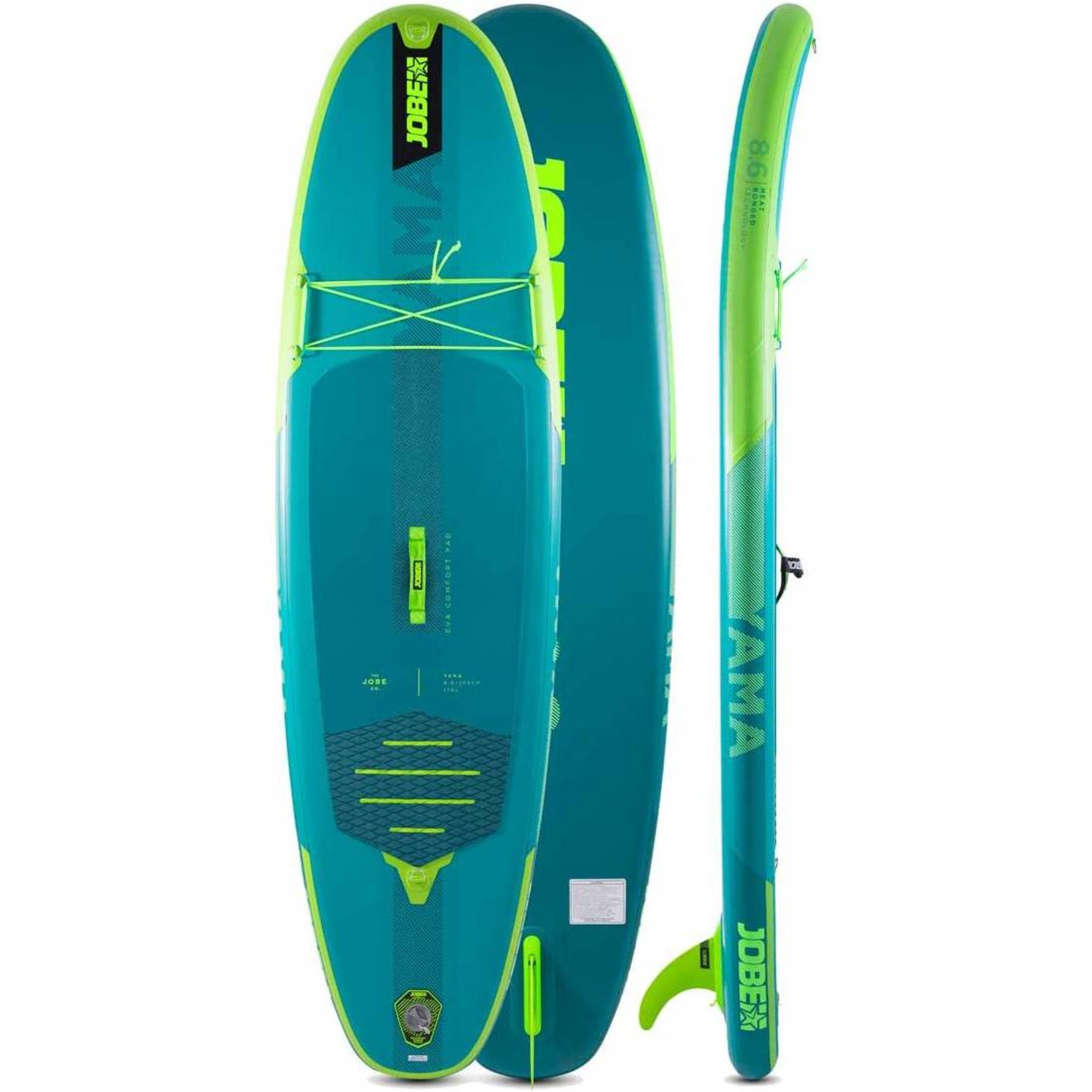 2024 Jobe Aero Yama 8'6 Kids Stand Up Paddle Board Package Board Bag