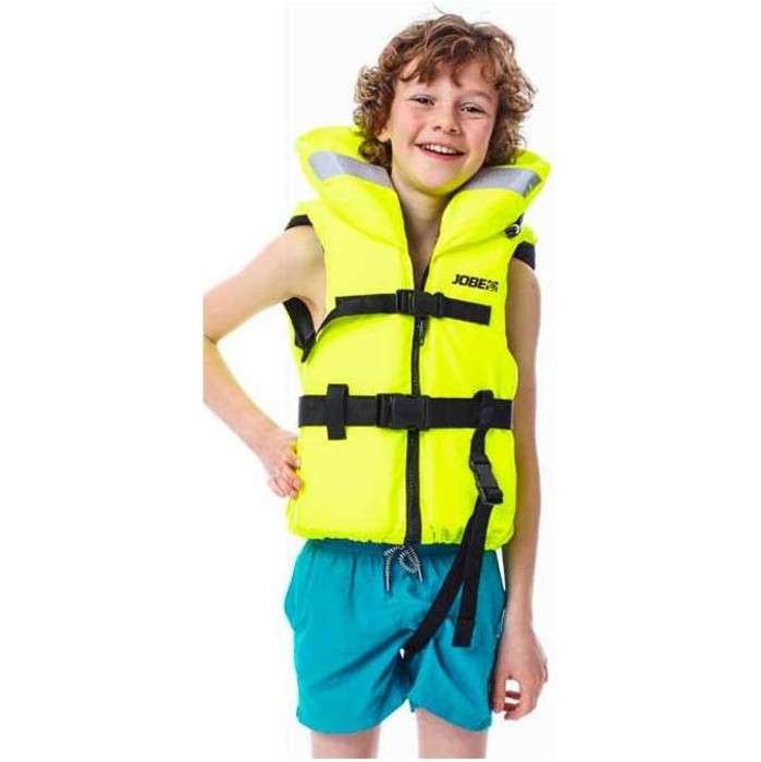 2022 Jobe Kids Comfort Boating PFD Vest 244817375 - Yellow