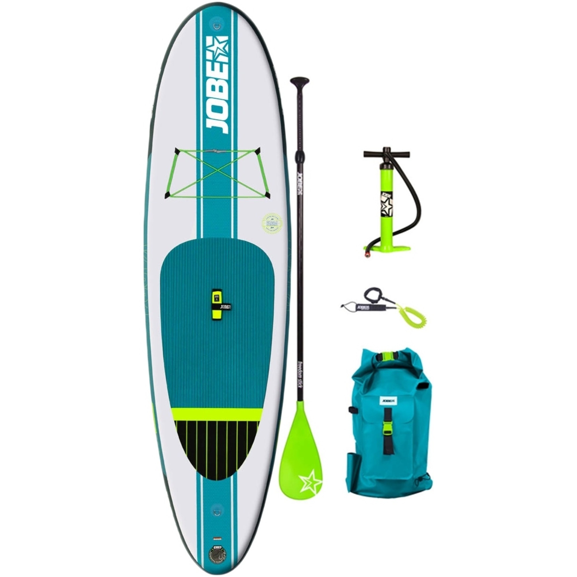 Jobe Aero Yarra Inflatable Stand Up Paddle Board 10'6 X 32 INC Paddle ...