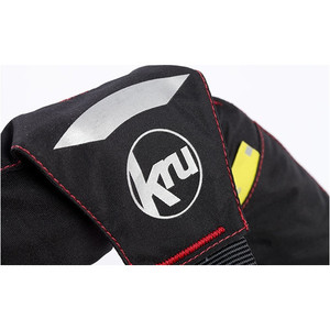 2021 Kru Sport 170N ADV Auto Lifejacket with Harness, Hood & Light Red LIF7361
