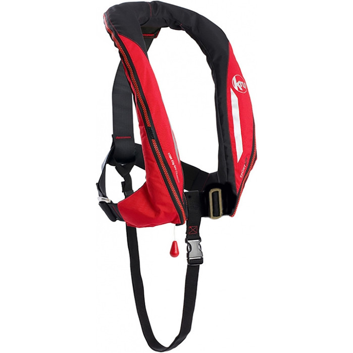 2020 Kru Sport 170N Auto Lifejacket with Harness Red LIF7341