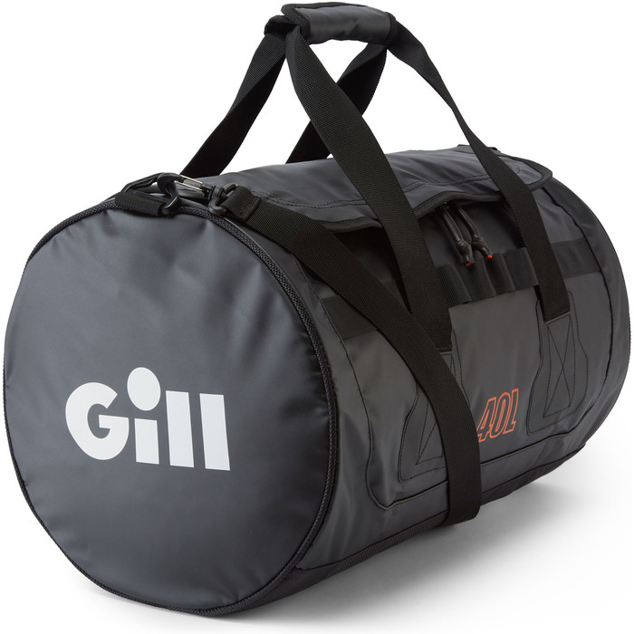 2022 Gill Tarp Barrel Bag 40L Black L084