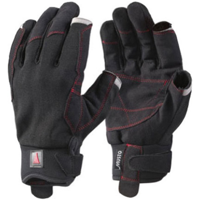 2014 Musto Defender Gloves LONG FINGER in Black AS0802