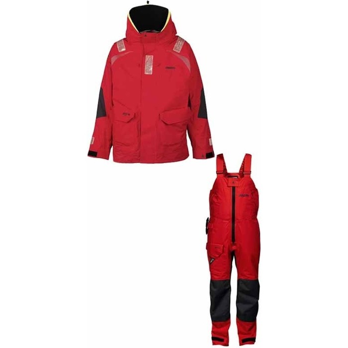 Musto MPX Offshore RACE COMBI Set in RED Jacket SM1265 & Trouser SM1505 2013