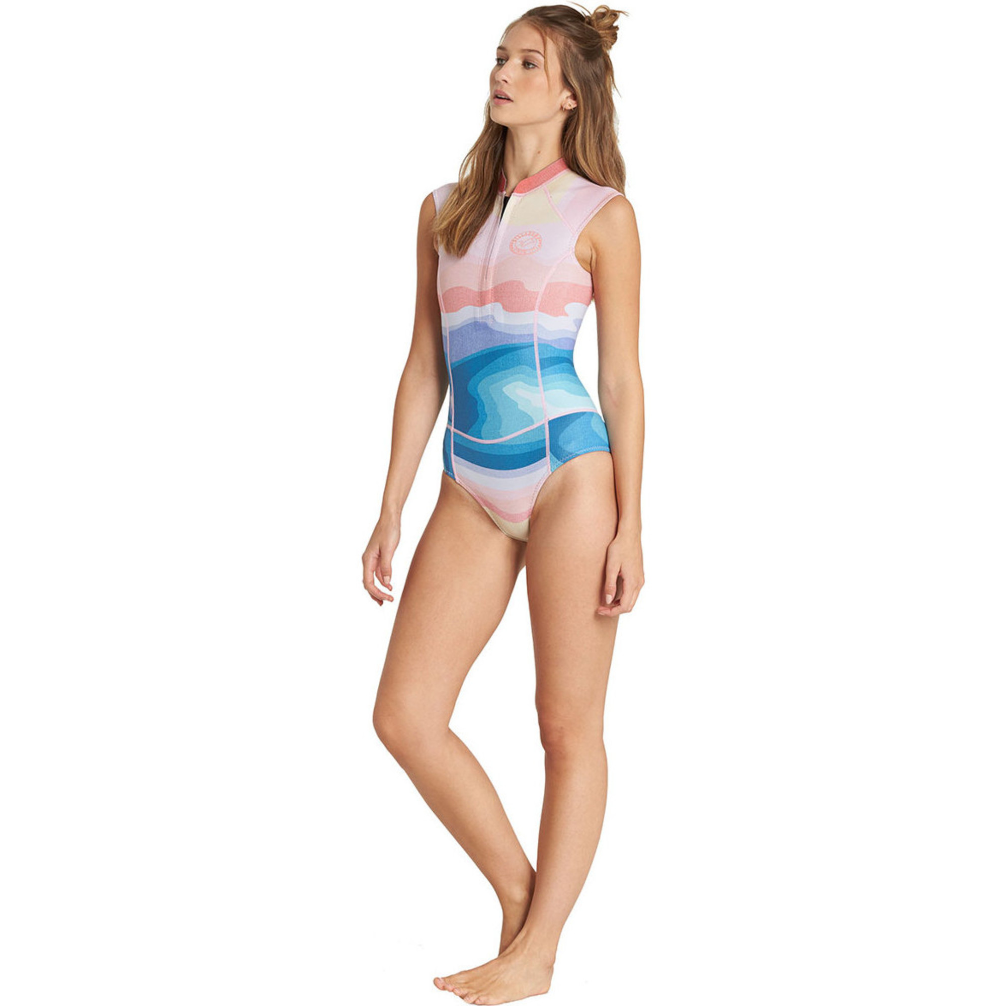 Billabong Womens 1mm Sleeveless Spring Shorty Wetsuit Mirage L41G02