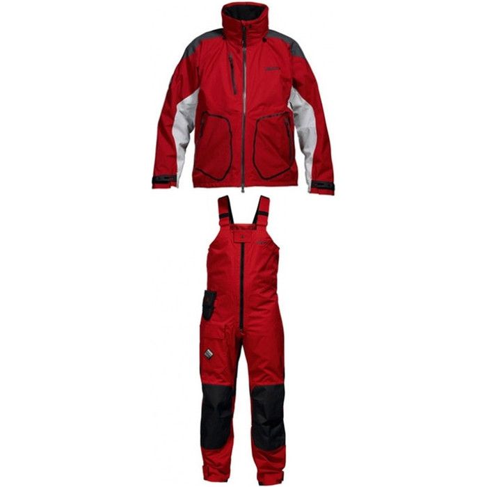 Musto BR1 MATCH Jacket SB0070 SBo070 & Trouser COMBI set in RED
