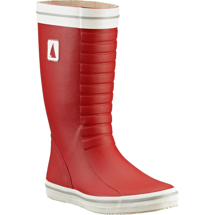 Musto Ladies/Junior Classic Deck Boot in RED FS0710