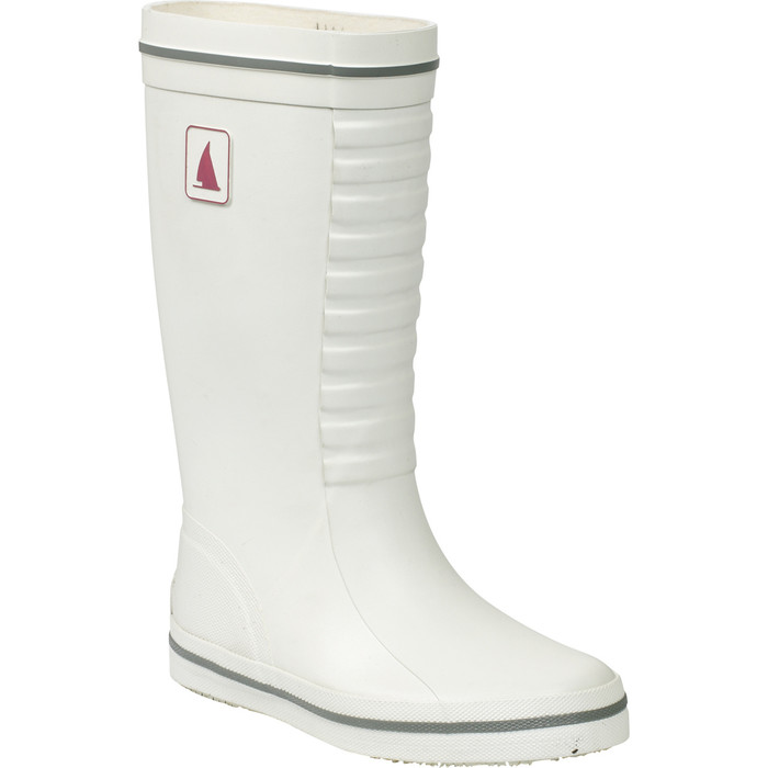 Musto Womens/Junior Classic Deck Boot in WHITE FS0710