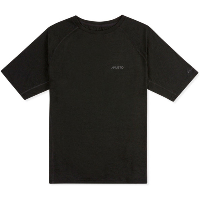 2019 Musto Evolution Merino T-Shirt Black SE1920
