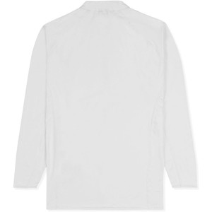 2022 Musto Junior Insignia UV Fast Dry LS T-Shirt White SKTS012