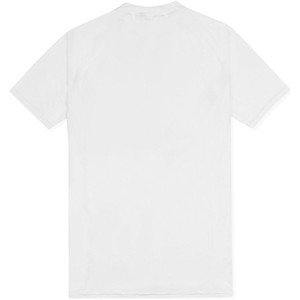2022 Musto Junior Insignia UV Fast Dry SS T-Shirt White SKTS011