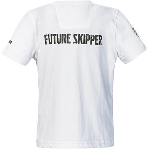 Musto Junior Volvo Ocean Race Future Skipper T Shirt White VORKR0100