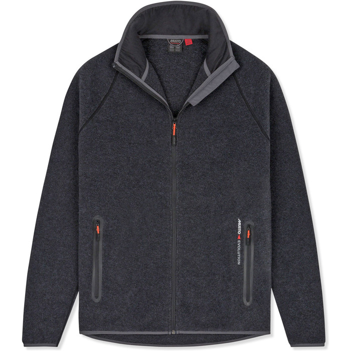 2019 Musto Mens Essential Polartec Fleece Jacket Charcoal EMFL031