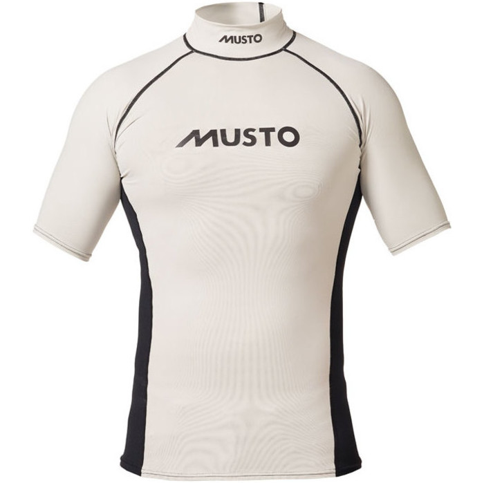 Musto Short Sleeved UV Vest Platinum SO1072