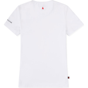 2019 Musto Womens SunShield Permanent Wicking UPF30 T-Shirt White EWTS018