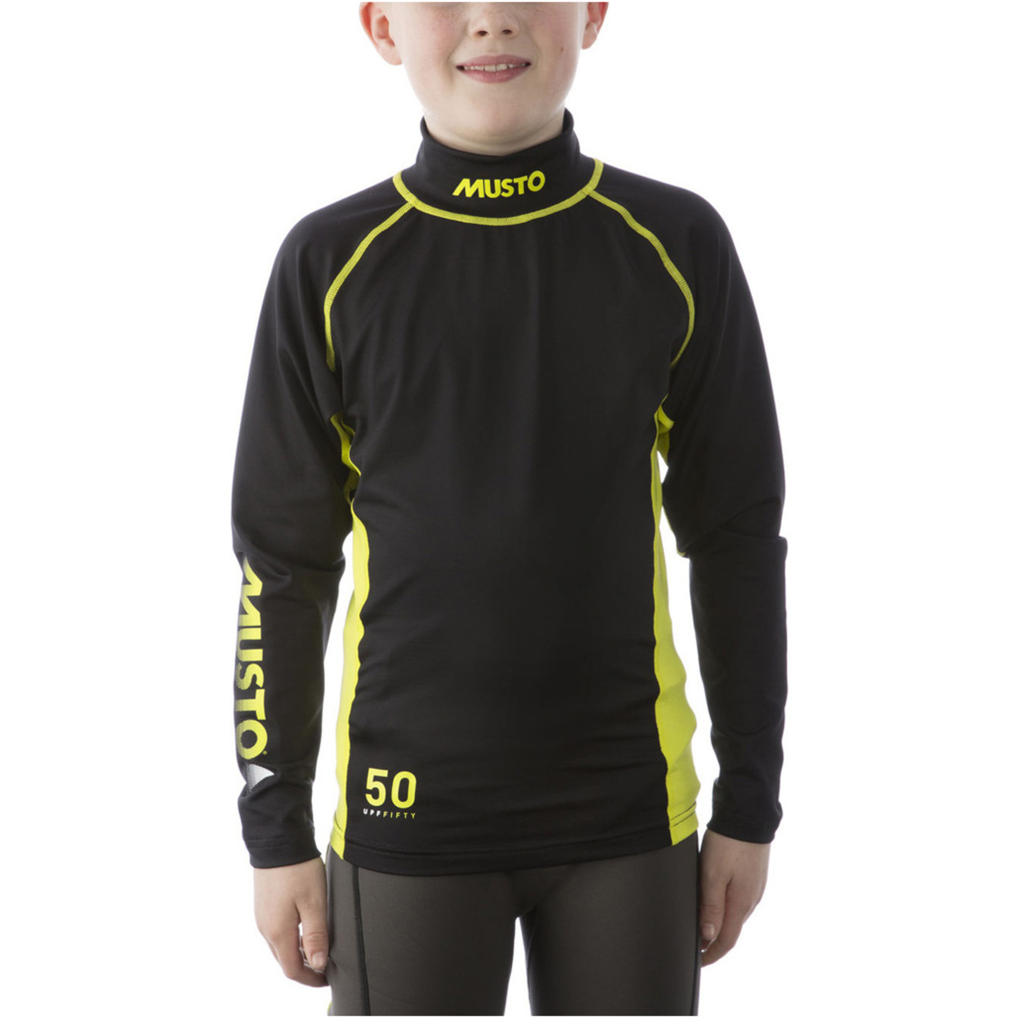 2022 Musto Youth Championship LS Rash Vest Black SKTS006 - Wetsuits ...