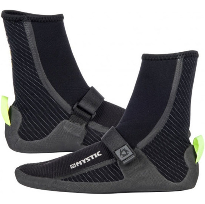 Mystic Gust 3mm Split Toe Boots BLACK 180039