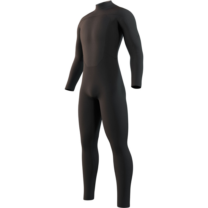 2021 Mystic Mens Brand 3/2mm Back Zip Wetsuit 210312 - Black