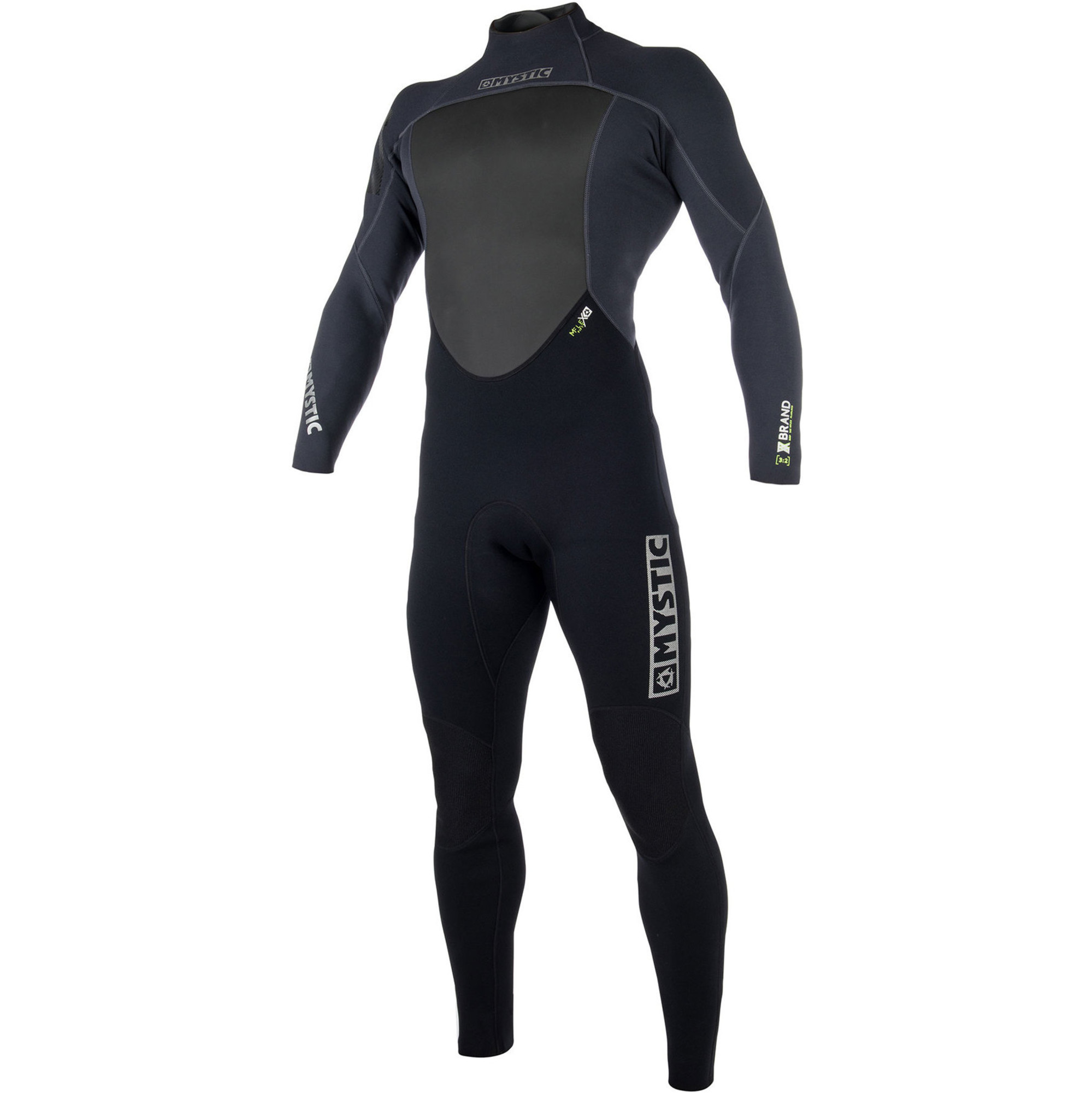 2019 Mystic Mens Brand 32mm Back Zip Wetsuit Black 180051 Wetsuits 3mm Wetsuit Outlet 8764