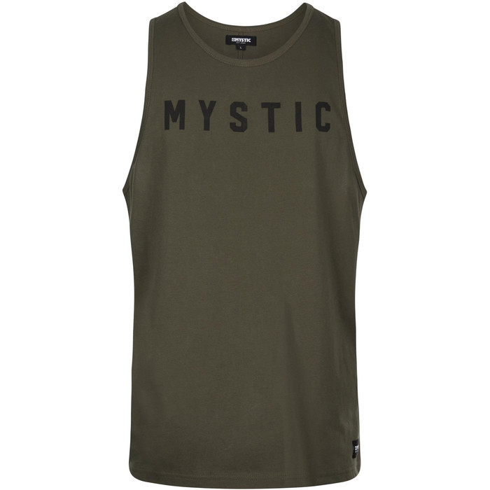 2020 Mystic Mens Flint Singlet / Vest 200090 - Brave Green
