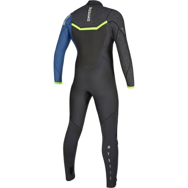 2019 Mystic Mens Majestic 5/4/3mm Chest Zip Wetsuit 20002 - Grey Blue ...