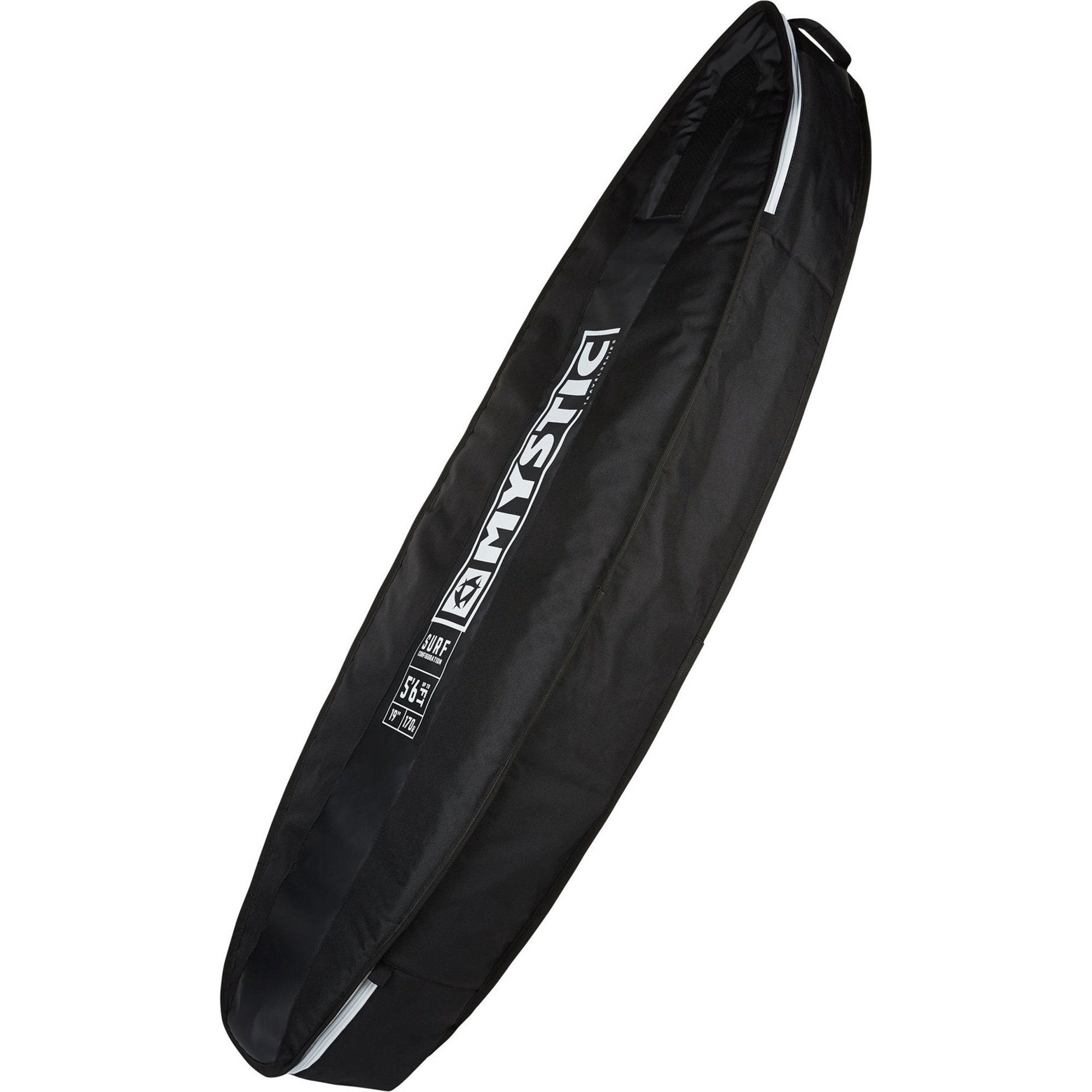 2024 Mystic Star Surf Travel Board Bag 5'6 200050 Black Boardsports
