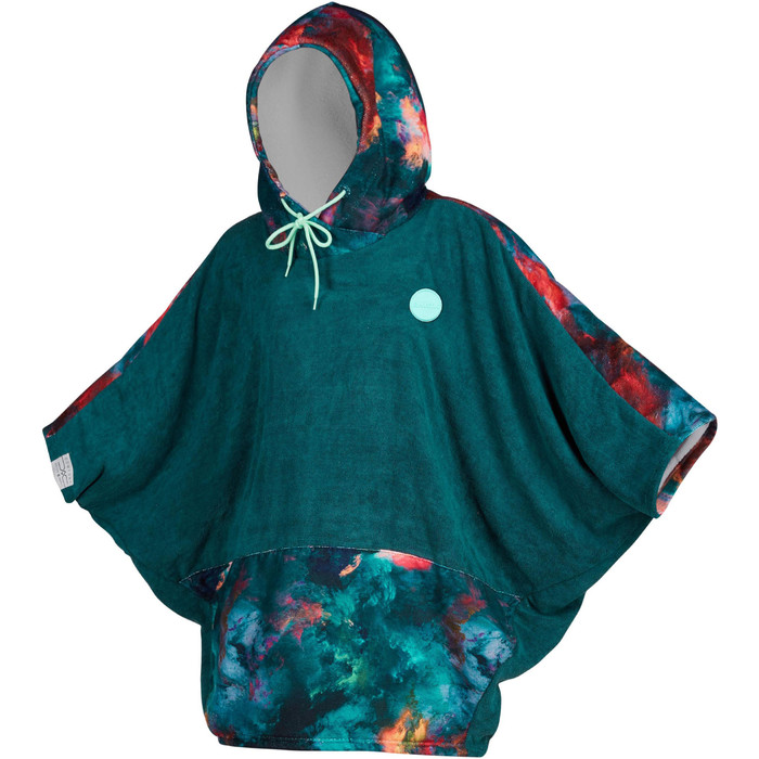 2021 Mystic Womens Poncho / Changing Robe 200133 - Teal