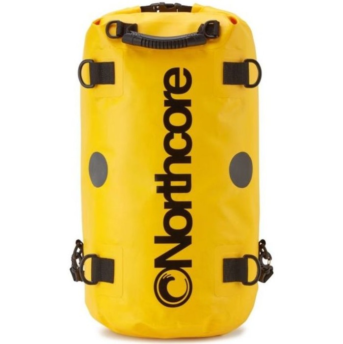 2020 Northcore 40Ltr Dry Bag / Back Pack NOCO67D - Yellow