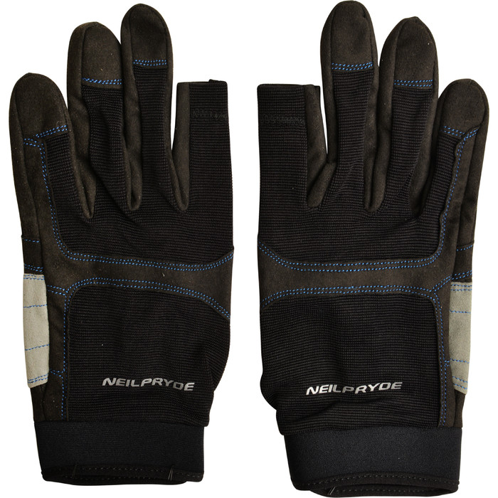 Neil Pryde Regatta Full Finger Sailing Gloves 630540 - Black
