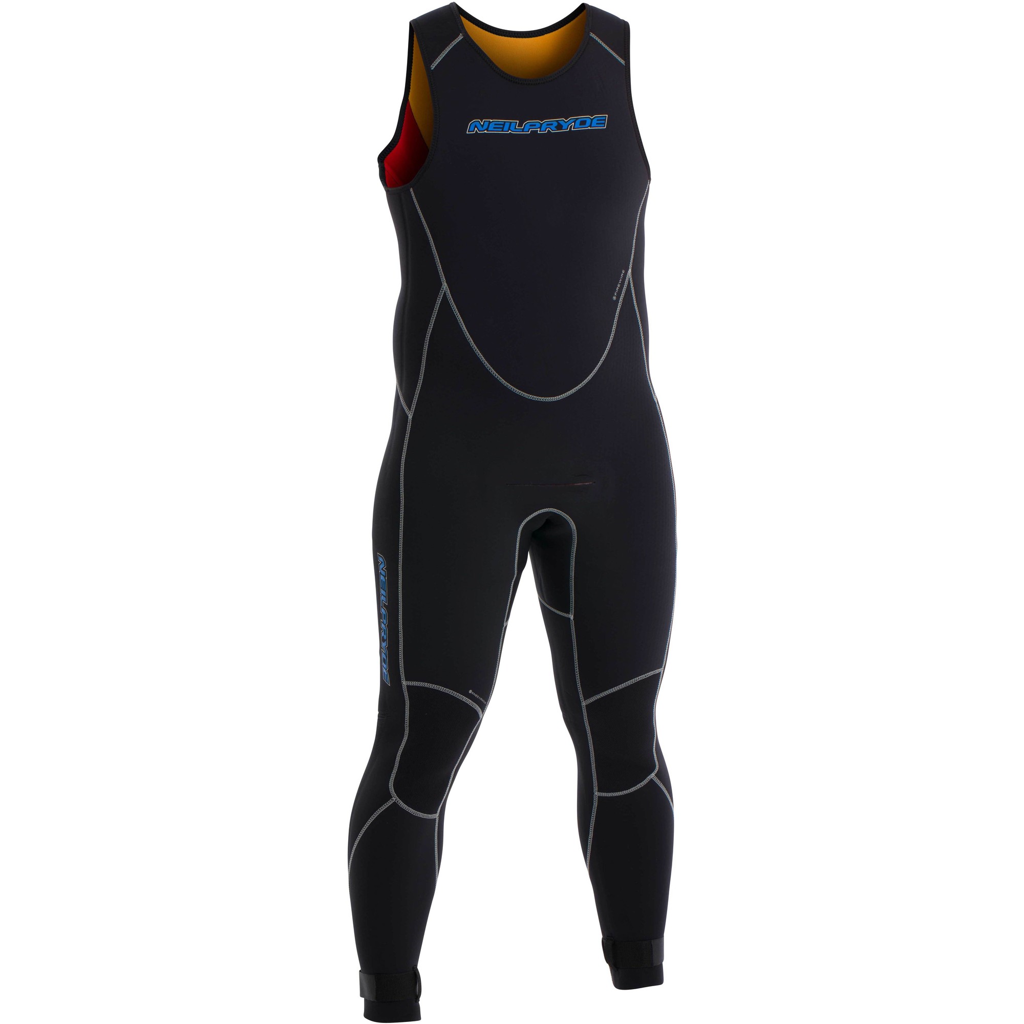 Neil Pryde Mens Elite Firewire 3mm Long John Wetsuit 630203 - Black ...